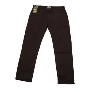 شلوار جین مردانه مدل m.201 رنگ قهوه ای تیره