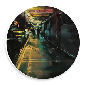  دیوارکوب طرح نقاشی پیاده رو مدل wtb1092