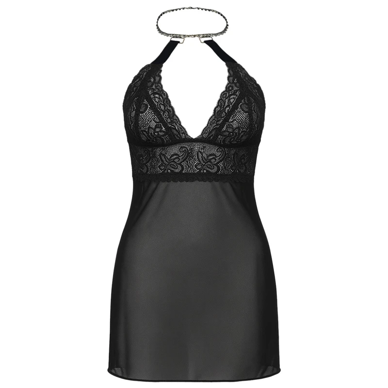 لباس خواب زنانه ماییلدا مدل توری کد 5528-1001