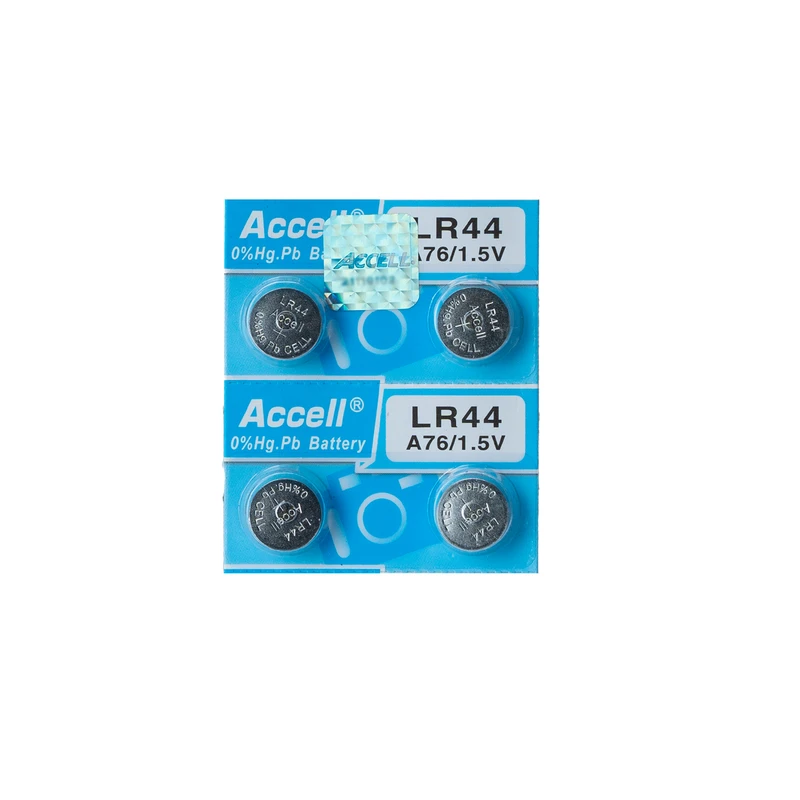 باتری سکه ای اکسل مدل LR44 بسته 4 عددی