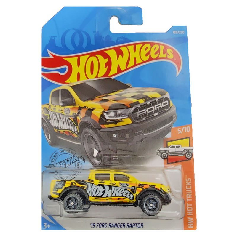 ماکت ماشین هات ویلز مدل 19 FORD RANGER RAPTOR