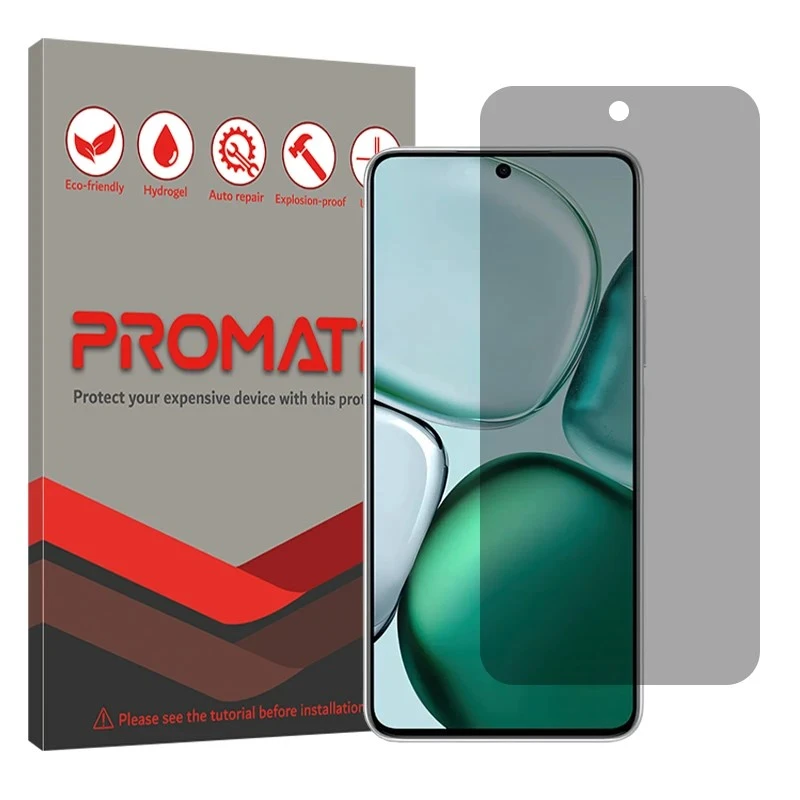 محافظ صفحه نمایش حریم شخصی پرومیت مدل هیدروژلی مناسب برای گوشی موبایل آنر X9c Smart