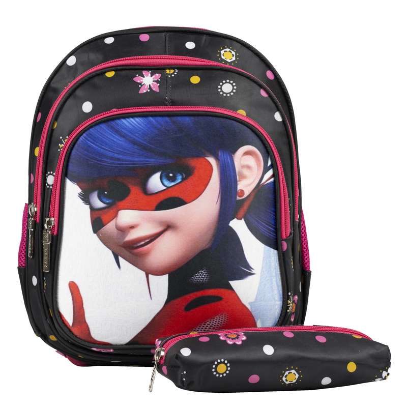 کوله پشتی مدل Ladybug کد 5-251 به همراه جامدادی