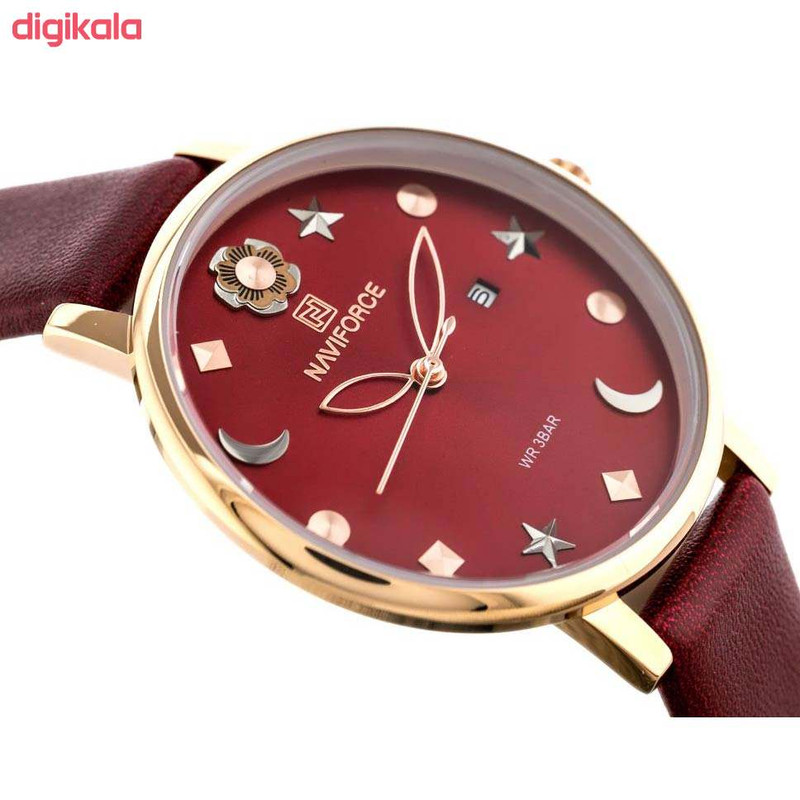 ساعت مچی عقربه ای زنانه نیوی فورس مدل NF5009 R