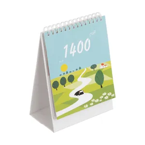 تقویم رومیزی سال 1400 طرح تصویرگری منظره