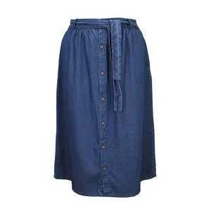 دامن زنانه مدل جین 736