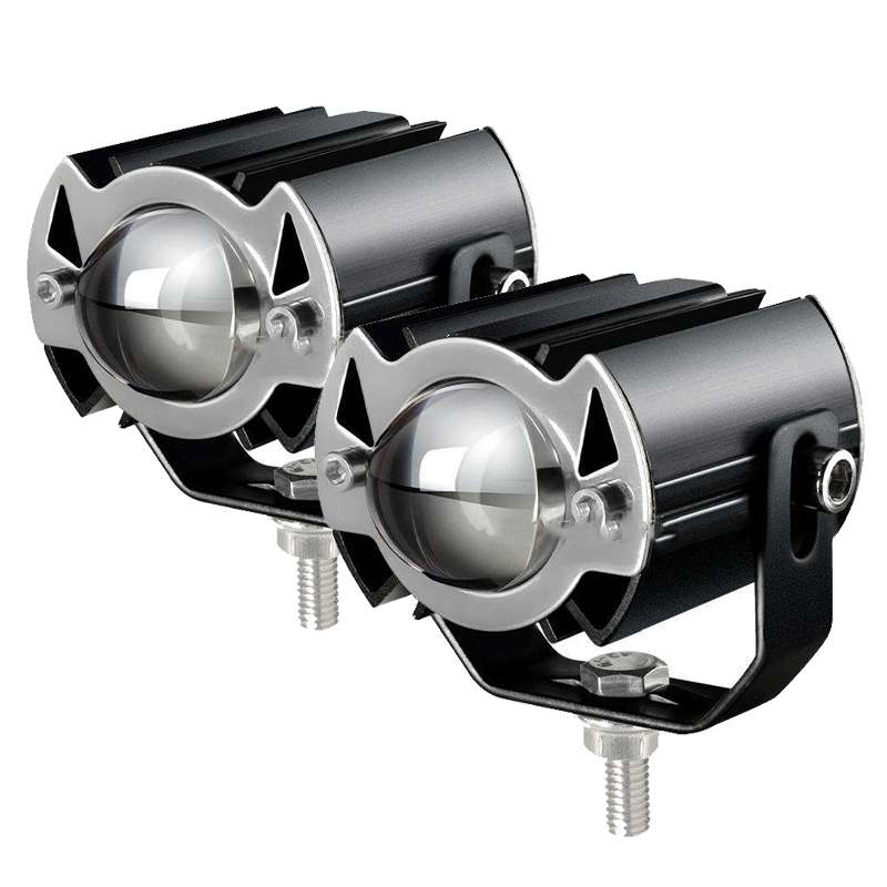 پرژکتور دو کنتاکت خودرو طرح نقطه ای مدل Spot Light بسته دو عددی