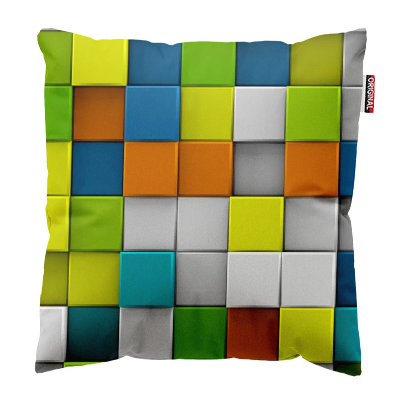 کوسن پاد آفرین طرح هندسی مدرن کد 3206 سایز 30*30 سانتی متر