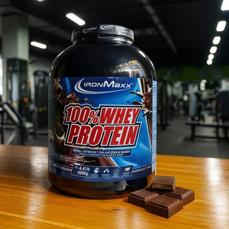 عکس شماره 6 : پودر وی پروتئین 100 آیرون مکس- 2000 گرم