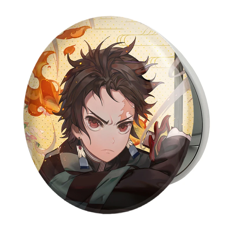 آینه جیبی خندالو طرح کامادو تانجیرو انیمه شیطان کش مدل تاشو کد 27068 