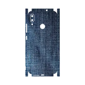 MAHOOT Fabric Texture 3-FullSkin Cover Sticker for Motorola Moto E6 Plus