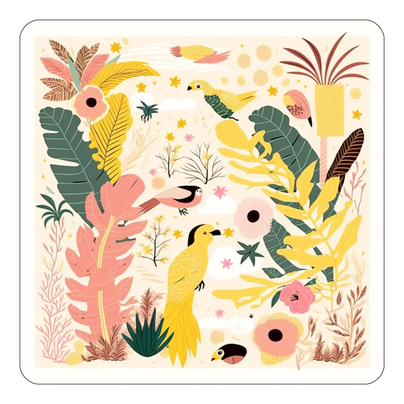 مگنت کاکتی طرح حیوانات رنگی مدل mp26434