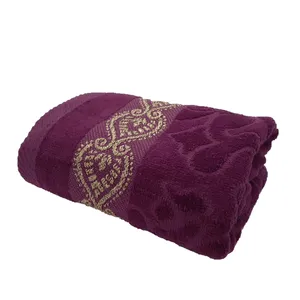 حوله دستی طرح ترمه سایز 35×70 سانتی متر