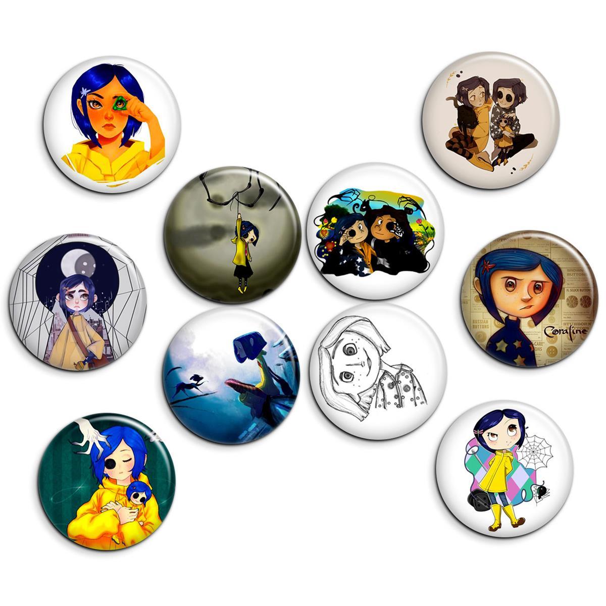پیکسل پرمانه طرح coraline کد pmg.5331 مجموعه 10 عددی
