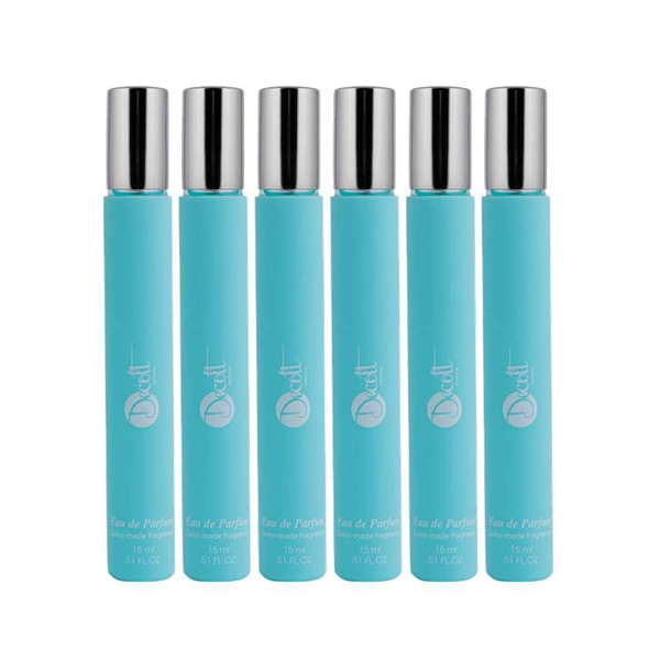 عطر جیبی زنانه دکلت مدل Leopar Kenzo حجم 15 میلی لیتر مجموعه 6 عددی