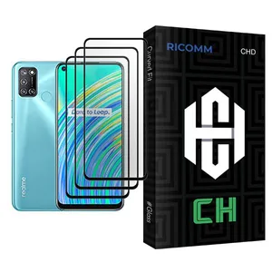 Ricomm CH Glass MIX003 Screen Protector For Realme C17 Pack Of 3