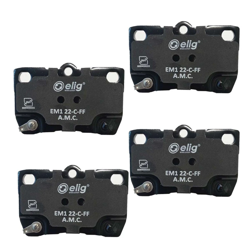 لنت ترمز عقب الیگ مدل LA10 دو جفت مناسب برای لکسوس GS430، لکسوس GS460، لکسوس GS250، لکسوس IS250