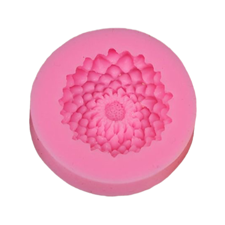 قالب شمع مدل گل داوودی