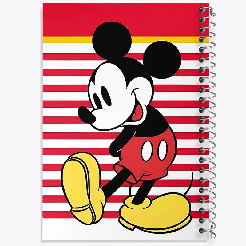 دفتر مشق 100 برگ خندالو طرح میکی موس کد N2873