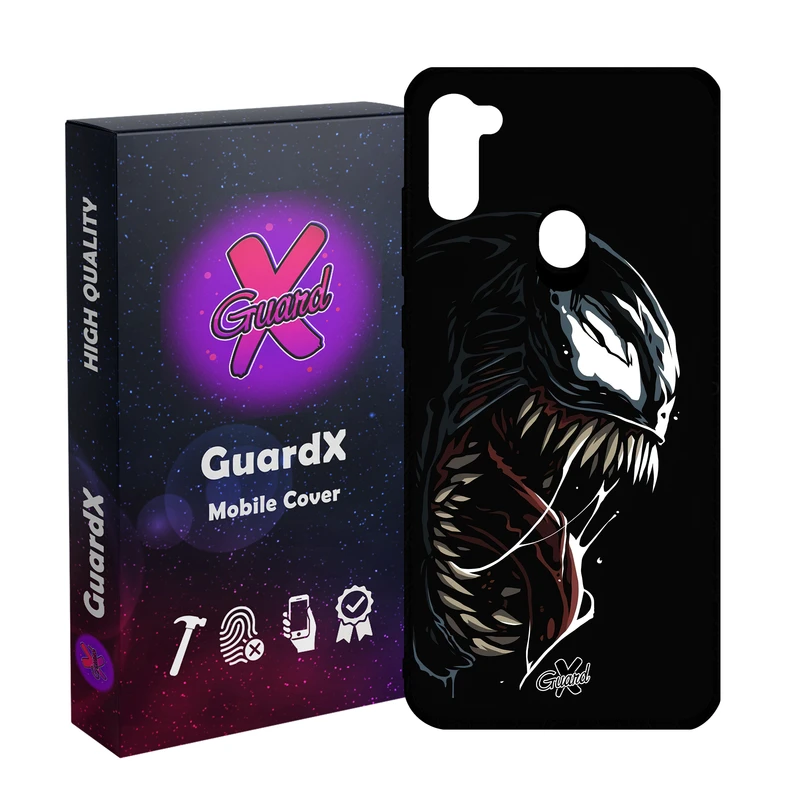 کاور گارد ایکس طرح ونوم مدل Glass10472 مناسب برای گوشی موبایل سامسونگ Galaxy A11/M11