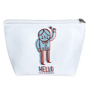 کیف لوازم آرایش دخترانه خندالو مدل سلام Hello کد H209