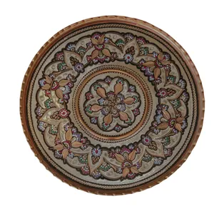سینی میناکاری مدل لب کنگره ای کد 01871