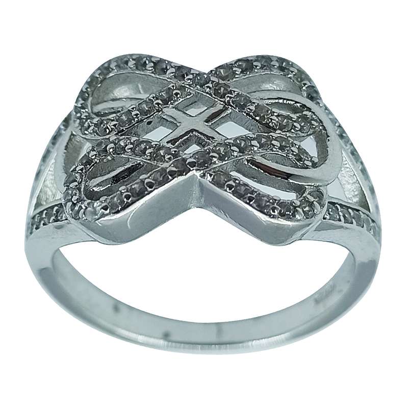 انگشتر نقره زنانه سلین کالا مدل برلیان ce-As231