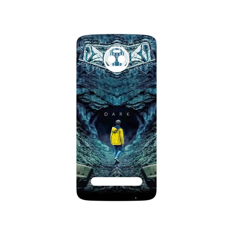 برچسب پوششی ماهوت مدل Dark مناسب برای گوشی موبایل موتورولا Moto Z2 Force