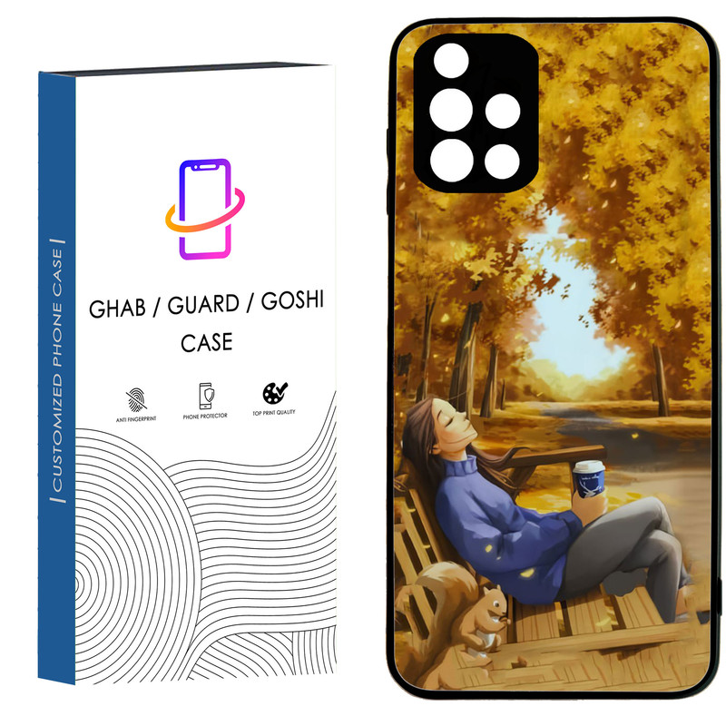 کاور قاب گارد گوشی طرح دخترانه کد 47 - tpu مناسب برای گوشی سامسونگ Galaxy A51