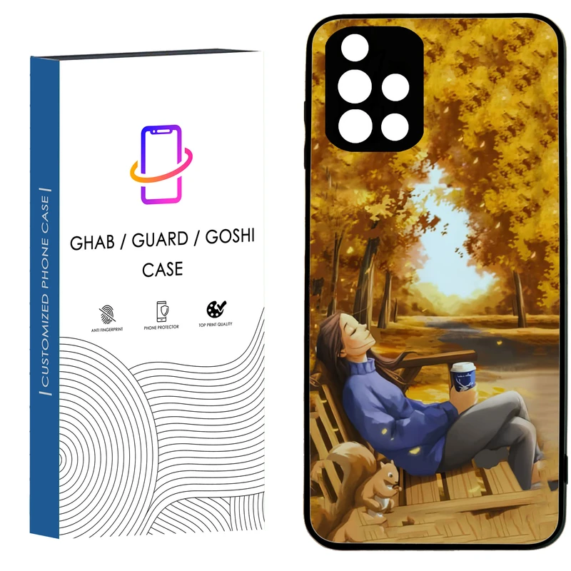 کاور قاب گارد گوشی طرح دخترانه کد 47 - tpu مناسب برای گوشی سامسونگ Galaxy A51