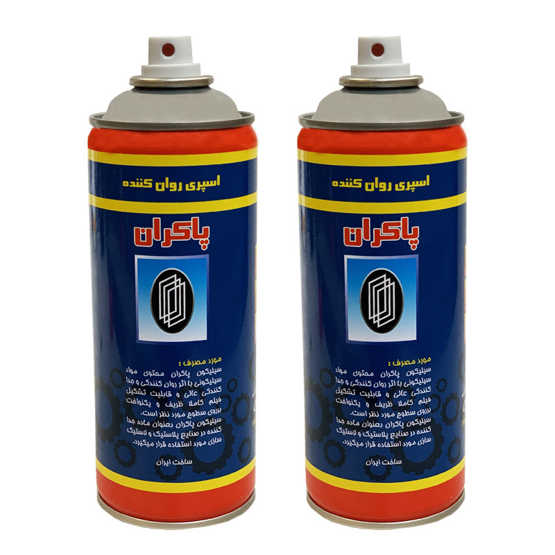 اسپری روان کننده پاکران مدل سیلیکون حجم 400 میلی لیتر