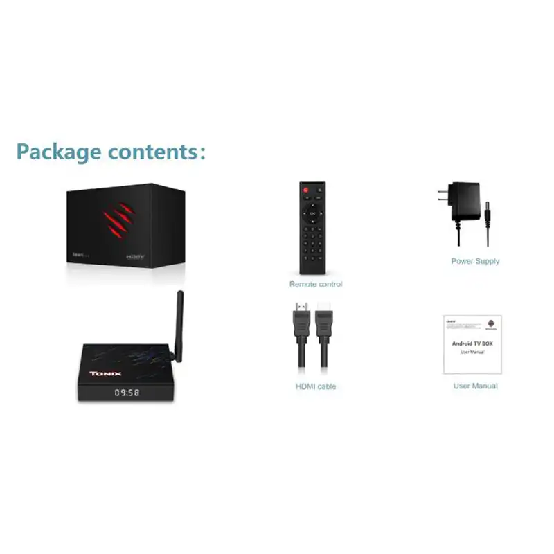 اندروید باکس تانیکس مدل tx68 4/64GB