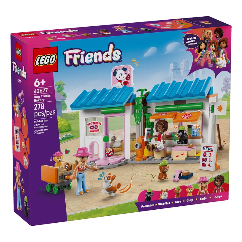 لگو 278 تکه سری Friends مدل Dog Treats Bakery کد 42677