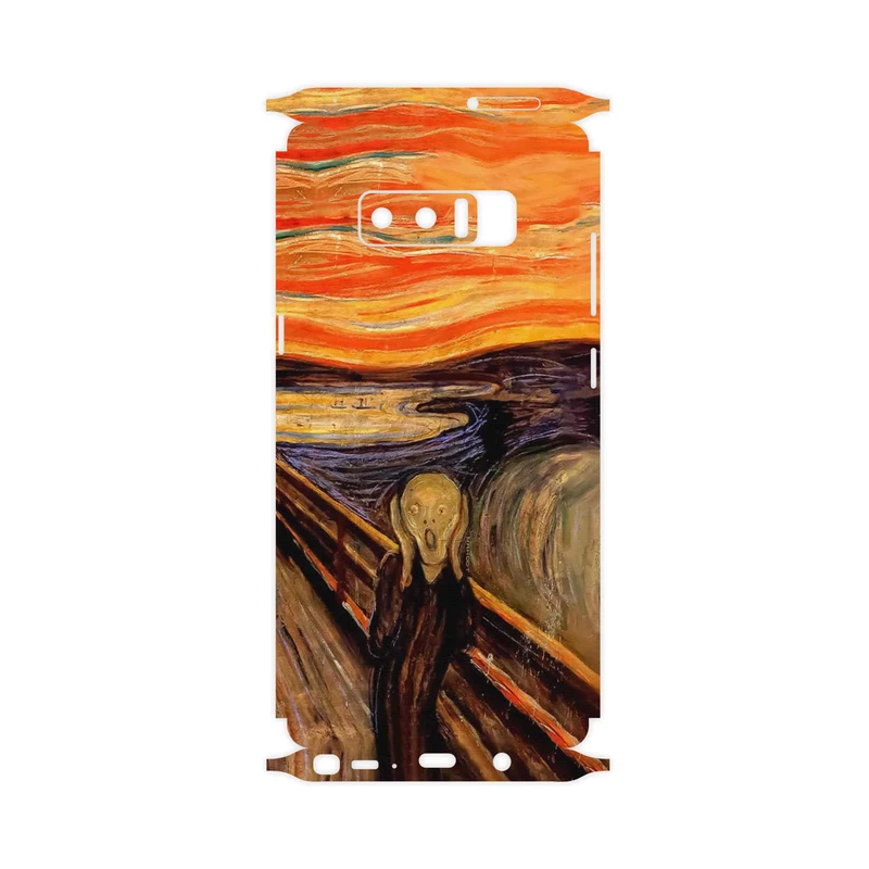 برچسب پوششی ماهوت مدل The Scream of Munch-FullSkin مناسب برای گوشی موبایل سامسونگ Galaxy Note 8