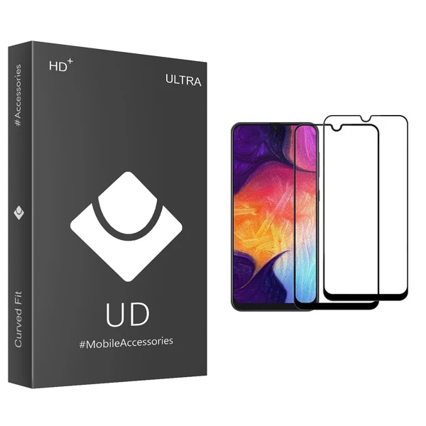 محافظ صفحه نمایش یو دی مدل ULTRA مناسب برای گوشی موبایل سامسونگ Galaxy A50 بسته دو عددی