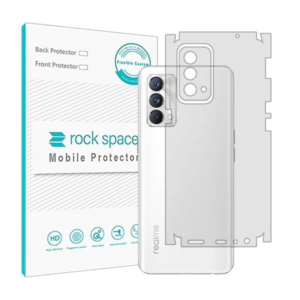 محافظ پشت گوشی شفاف راک اسپیس مدل HyGEL مناسب برای گوشی موبایل ریلمی GT Master