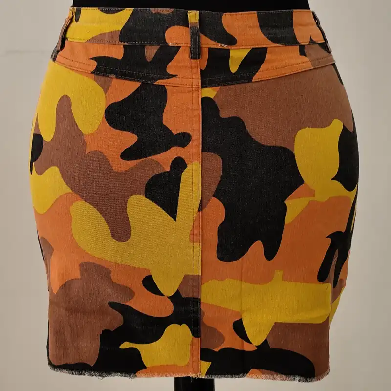 دامن زنانه مدل جین عروسکی