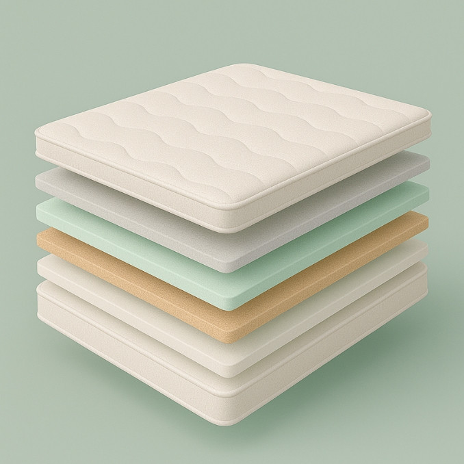 تشک طبی رویال مدل دو طرف ابر دو نفره سایز 200×160 سانتی متر