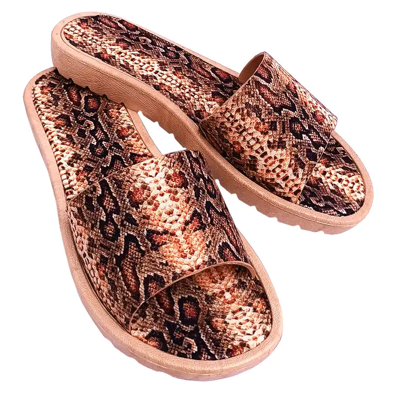 دمپایی زنانه باتو مدل پوست ماری