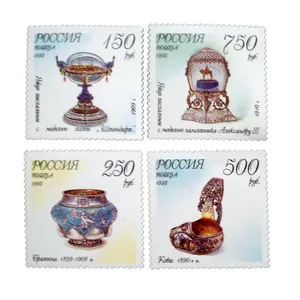 تمبر یادگاری مدل صنایع دستی کد DS2491 مجموعه 4 عددی