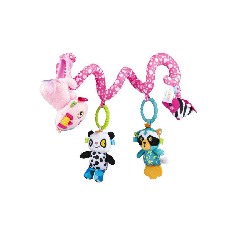 آویز تخت کودک طرح گربه خالدار مدل 07