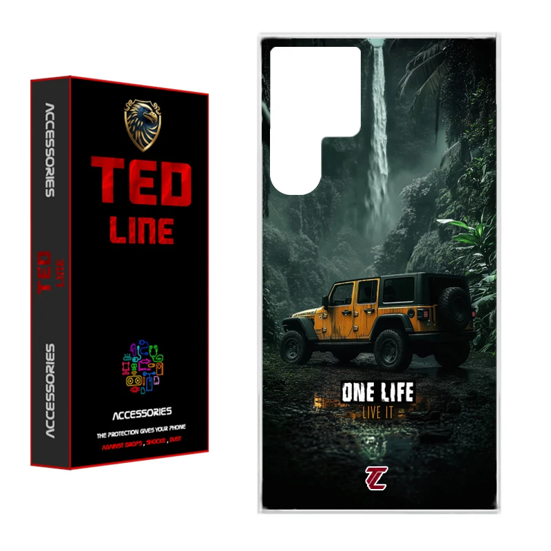 کاور تد لاین طرح ماشین آفرود کد 1119 مناسب برای گوشی موبایل سامسونگ Galaxy S22 Ultra
