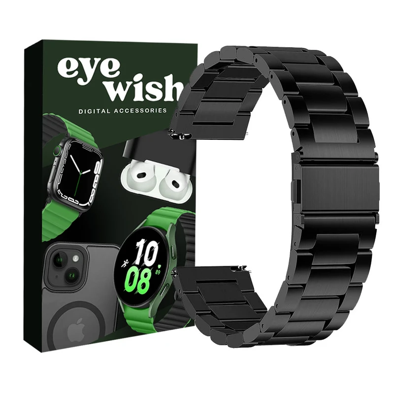 بند آی ویش مدل 3bead Loop-CR مناسب برای ساعت هوشمند آمیزفیت GTR 3 22mm