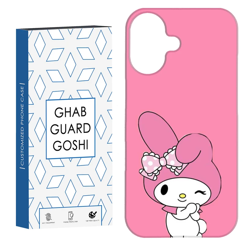 کاور قاب گارد گوشی طرح کودکانه کد Dimo-818 مناسب برای گوشی اپل Iphone 16     