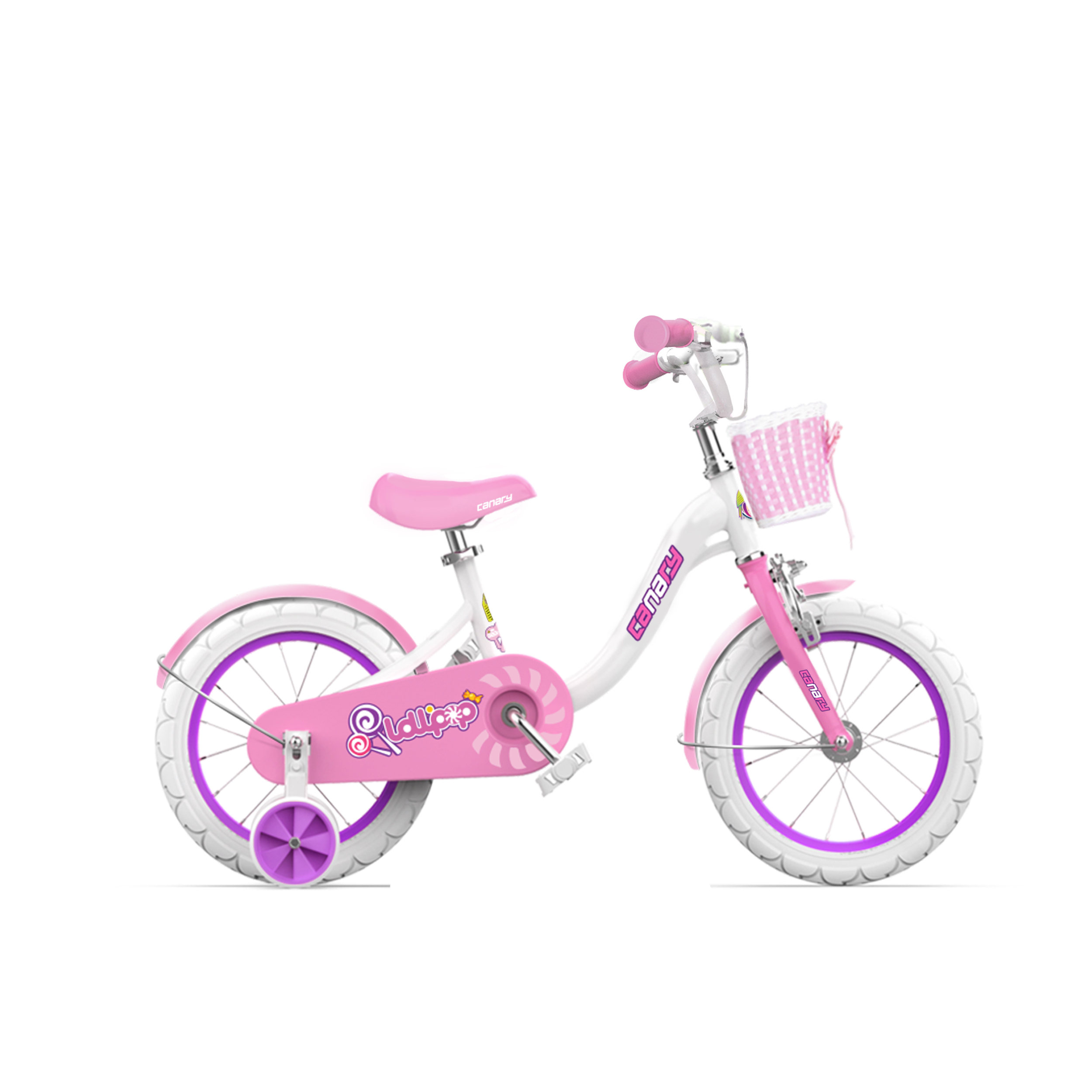 دوچرخه کودک قناری مدل MM-LOLLIPOP سایز 16