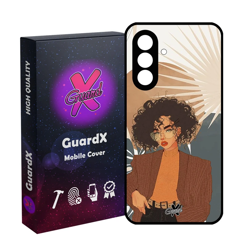 کاور گارد ایکس طرح دختر مدل 10369 مناسب برای گوشی موبایل سامسونگ Galaxy A17 4G / A17 5G