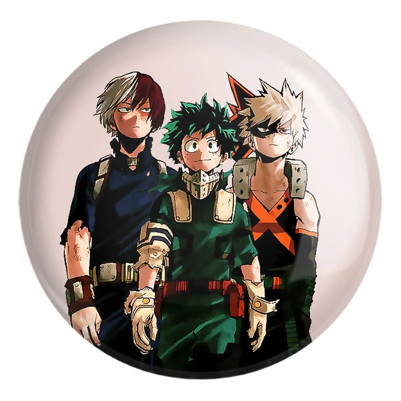 پیکسل خندالو طرح دکو و شوتو و باکوگو آکادمی قهرمان من My Hero Academia کد 23499 مدل بزرگ