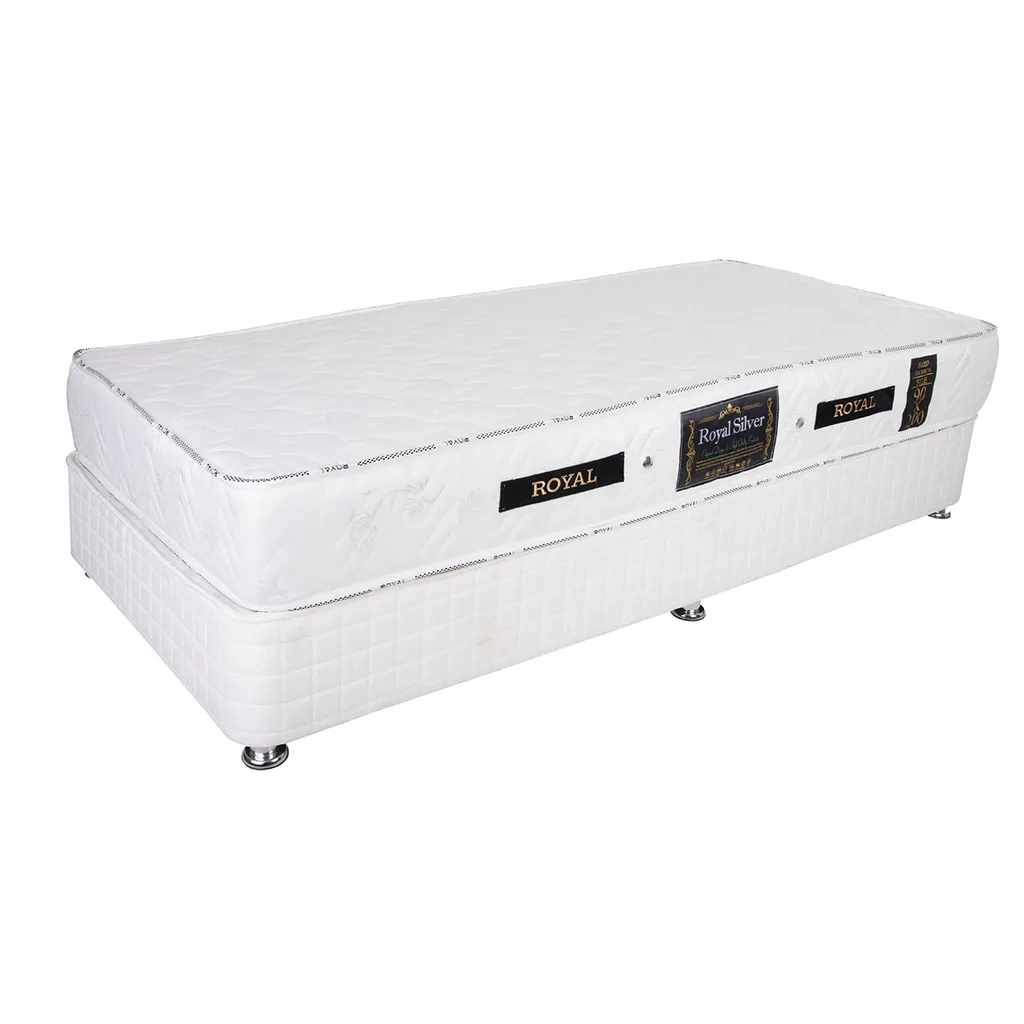 تخت خواب دونفره رویال کد V105 سایز 160x200 سانتی متر به همراه تشک