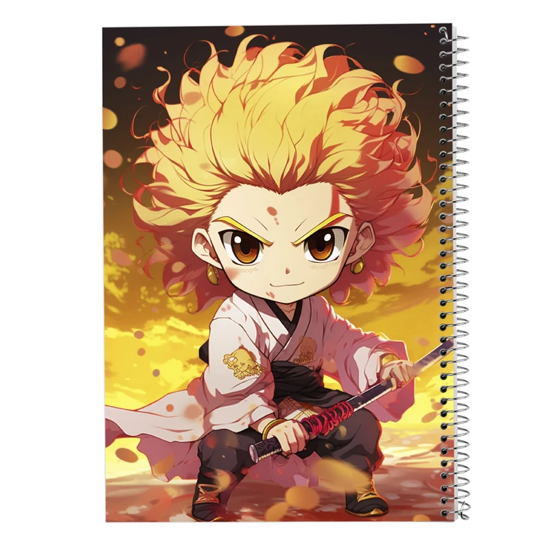 دفتر نت موسیقی 50 برگ مدوپد مدل Demon Slayer کد DF11015