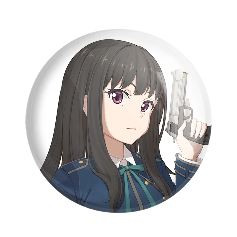 مگنت خندالو مدل تاکینا انیمه لیکوریس ریکویل Lycoris Recoil  کد 23083